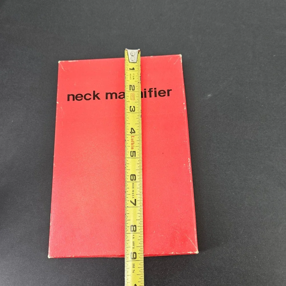Vintage Neck Magnifier Hands Free Reading Sewing Crafting Tool Aid w Box Japan